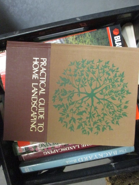 Crate of Landscaping and Home Decorating Books - 3