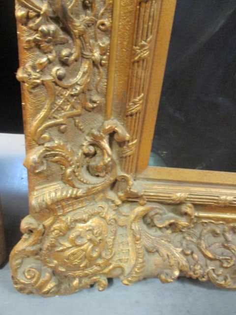 Large "Madonna and Child with Saint John" Classical Academic Style Oil Painting - 4