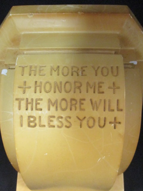 Religious "The More You Honor Me The More Will I Bless You" Offering Shelf - 2