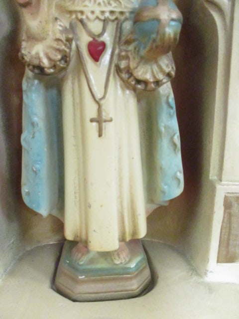 "Infant Jesus of Prague" Handpainted Devotional Statue - 3