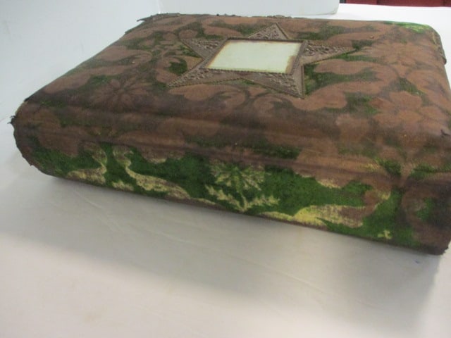 Antique Photo Album with Antique Portraits-Some Tin Type - 3