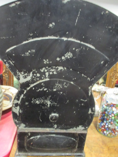 Antique Fan Shape Countertop Postal Scale - 8