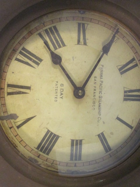 Quartz "Panama Pacific Steamship Co." Nostalgic Nautical Style Wall Clock - 2
