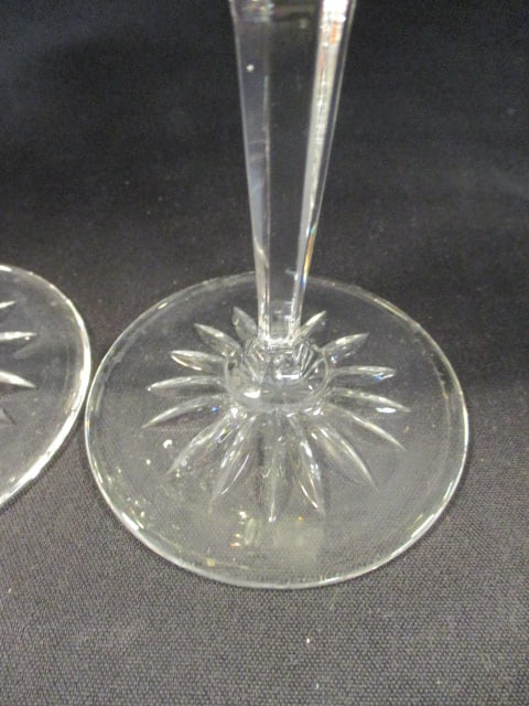 Pair of Rogaska Crystal Candle Sticks - 2