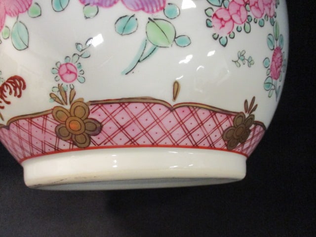 Genuine Iman Japanese Handpainted Porcelain Planter - 2