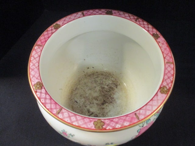 Genuine Iman Japanese Handpainted Porcelain Planter - 3