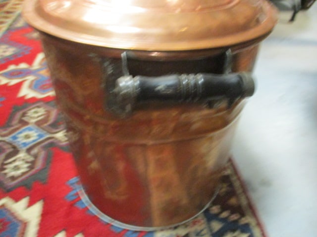 Lidded Copper Boiler - 2