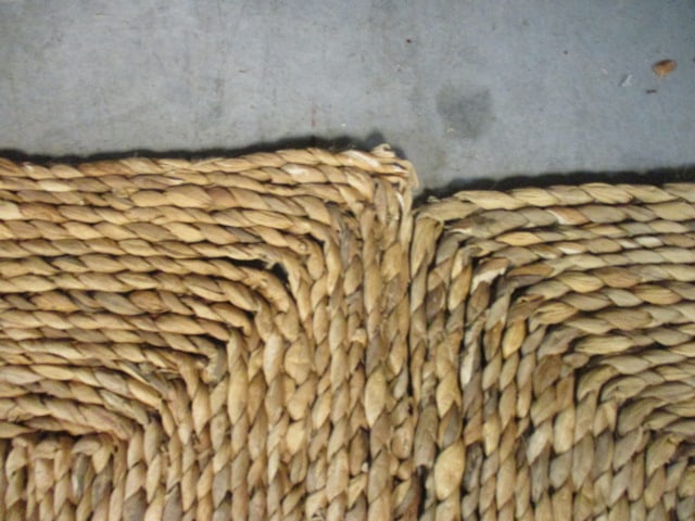 Woven Natural Fiber Braided Rush Runner - 3
