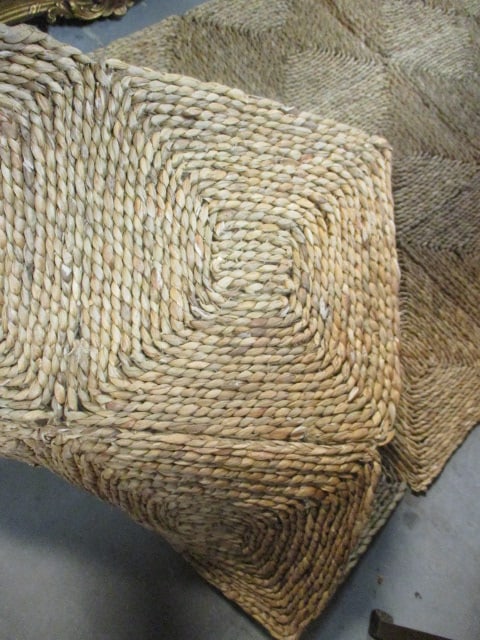Woven Natural Fiber Braided Rush Runner - 4