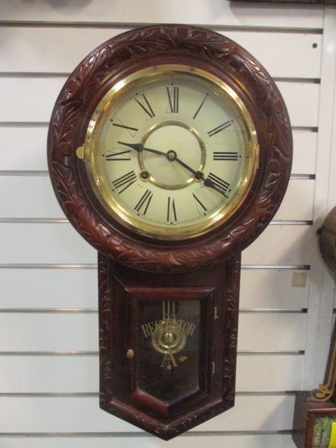 Regulator "A" 8 Day Wall Clock (1 of 6)