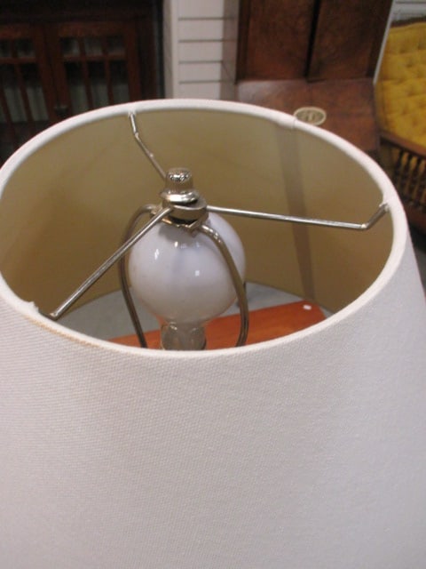 Black Metal Arts & Craft Style Floor Lamp - 6
