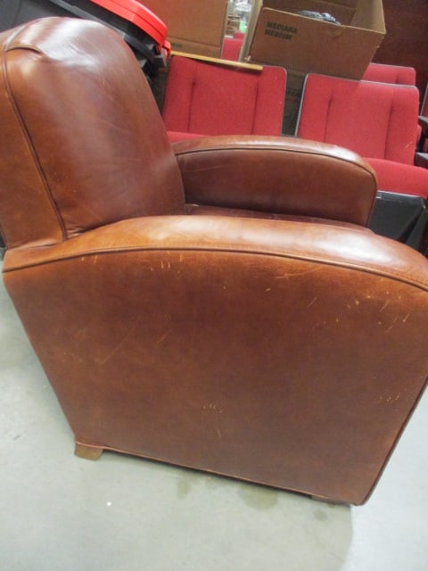 Mitchell Gold Leather Arm Chair - 3