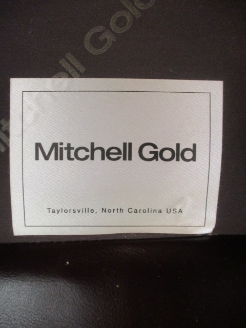 Mitchell Gold Leather Arm Chair - 8