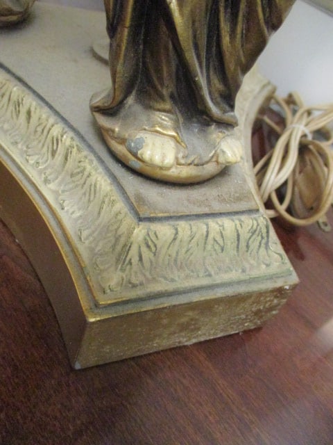 Neoclassical Female Figural Lamp Base - 3