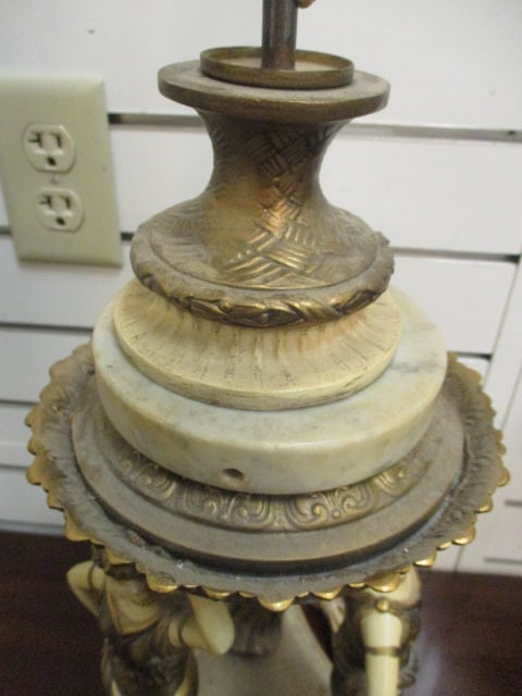 Neoclassical Female Figural Lamp Base - 5
