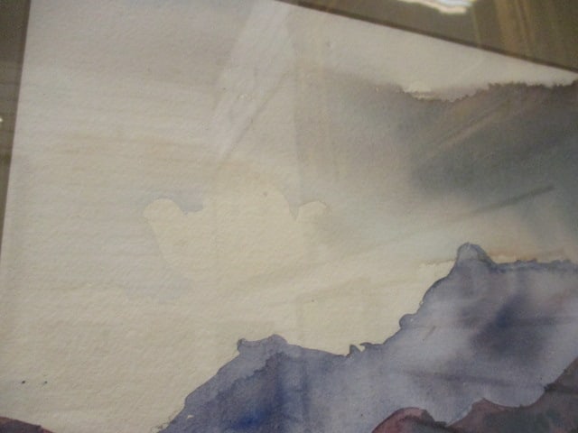Stephanie Colleen Signed Original Landscape Watercolor - 2