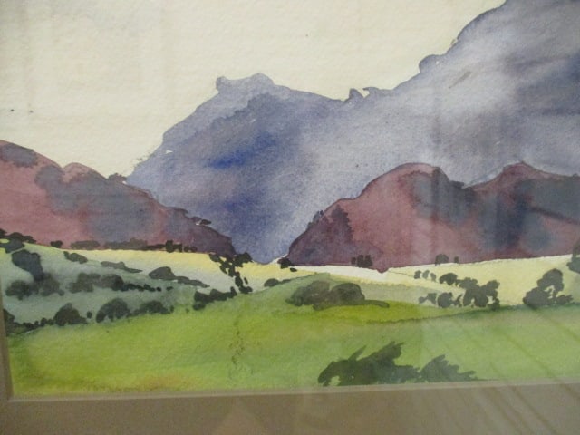 Stephanie Colleen Signed Original Landscape Watercolor - 3