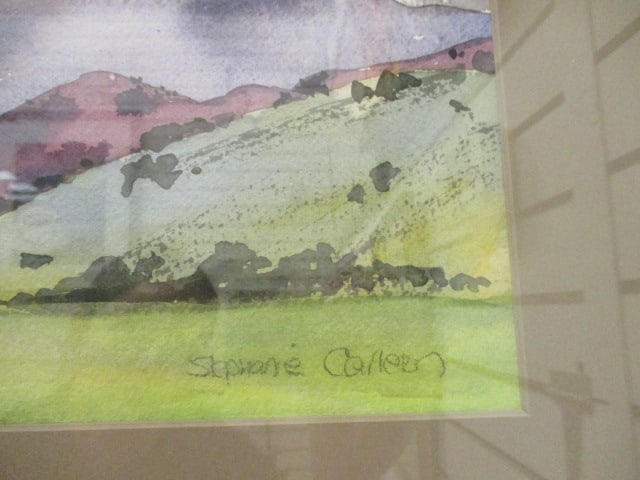 Stephanie Colleen Signed Original Landscape Watercolor - 4