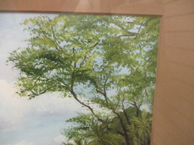 Julie Taylor Ellingboe Print of Watercolor Sea Shore Landscape - 3