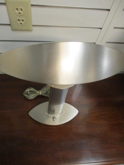 Holtkotter Lighting Brushed Nickel Dimmer Halogen Contemporary Modern Desk Lamp - 5