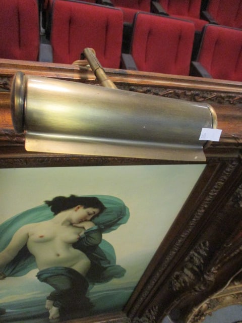 Romantic Academic Style Artist Signed Classical Female Semi-Nude Figural Painting - 6