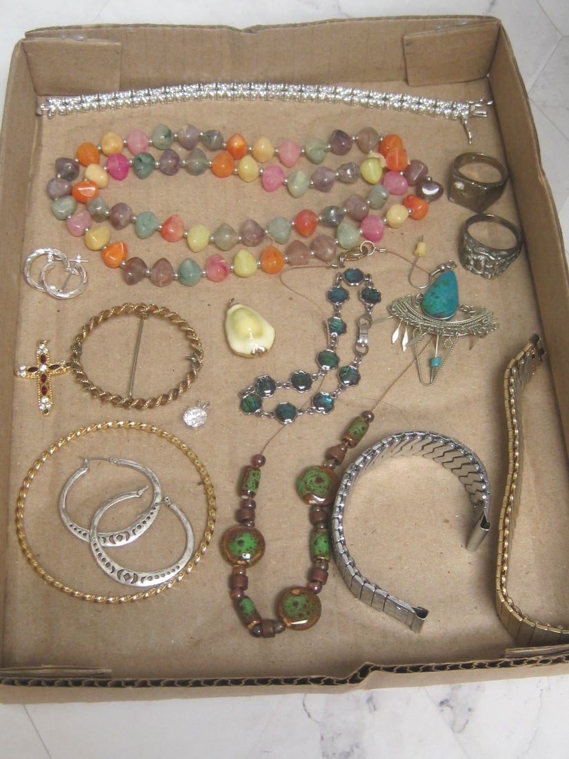 Lot of Vintage/ Modern Estate Jewelry- Some Signed: .