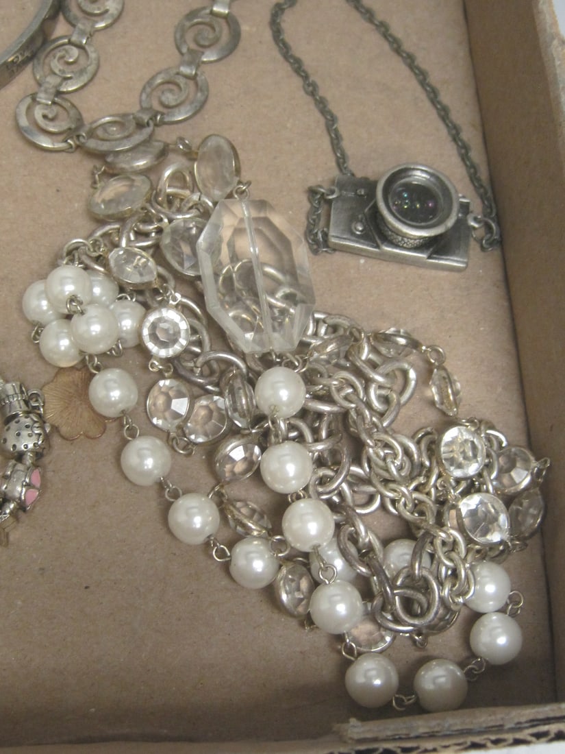 Lot of Vintage/ Modern Estate Jewelry- Some Signed - 2