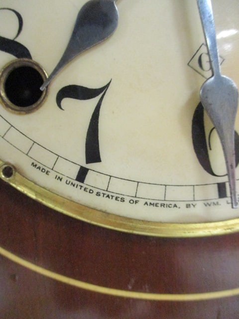 Antique Wm. L. Gilbert Clock Co. Inlaid Mahogany Shelf Clock - 3