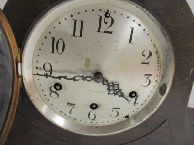 Antique Seth Thomas 8 Day Mantle Clock - 2