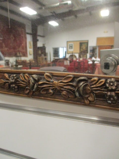 Victorian Carved Framed Arch Top Mirror - 4
