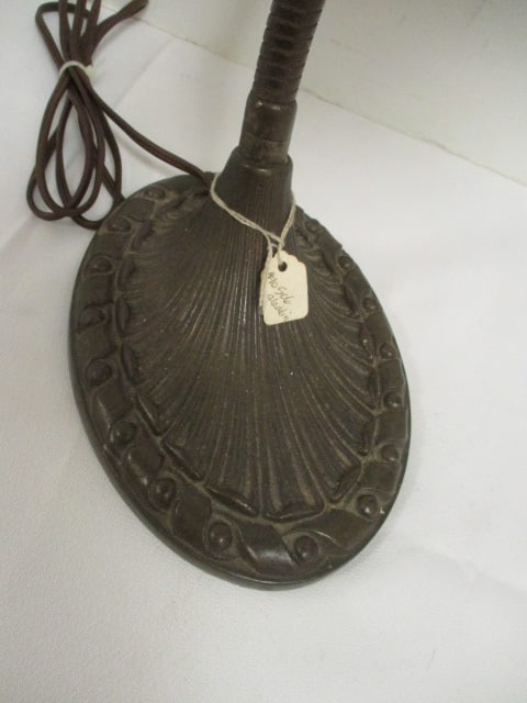 Vintage Art Nouveau Style Goose Neck Desk Lamp - 2