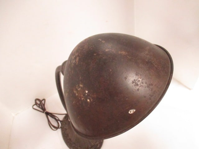Vintage Art Nouveau Style Goose Neck Desk Lamp - 5