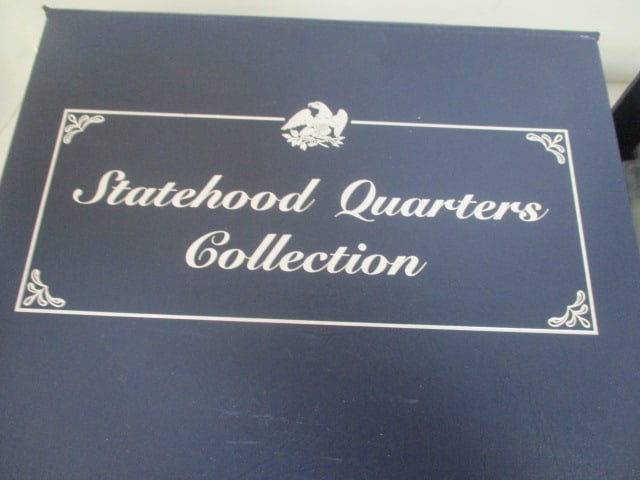 Complete 2 Volume Statehood Quarter Collection Set in Storybook Albums - 2