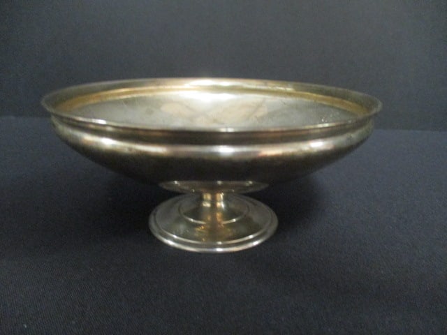Vintage Tiffany & Co. Sterling Bonbon Dish: 7.35 troy ounces, 5 1/2"dia x 2 1/2"h, stamped on bottom Tiffany & Co. 19531 Makers11825 Sterling Silver 925-1000M
