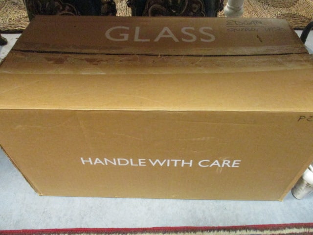 Steuben Crystal Flared Trumpet Form Vase with Sculptural Twisted Base - 6