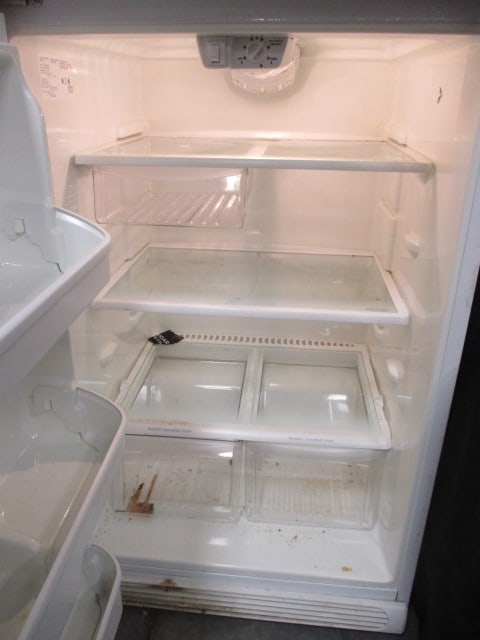 Frigidaire White Top Mount Refrigerator - 2
