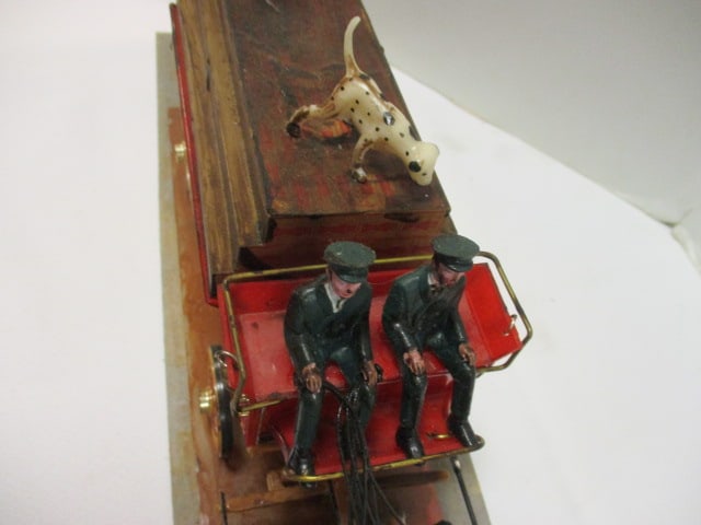 Hand Constructed Model "Budweiser" Clydesdale Drawn Beer Wagon - 7