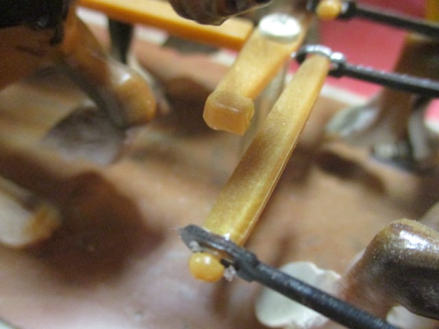Hand Constructed Model "Budweiser" Clydesdale Drawn Beer Wagon - 9