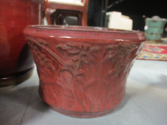 Four Glazed Planter/Pots - 7