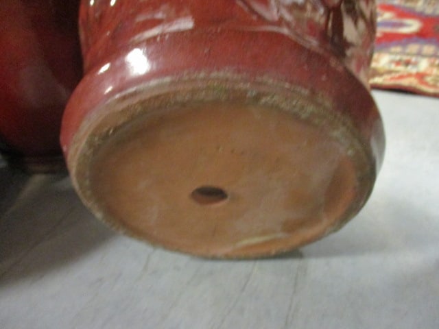 Four Glazed Planter/Pots - 9