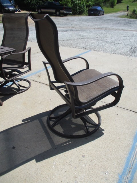 Tropitone Bronzed Metal Frame Patio Set - 11