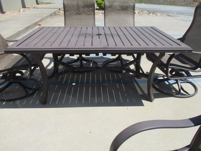 Tropitone Bronzed Metal Frame Patio Set - 2