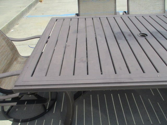 Tropitone Bronzed Metal Frame Patio Set - 3