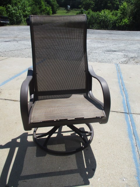 Tropitone Bronzed Metal Frame Patio Set - 9