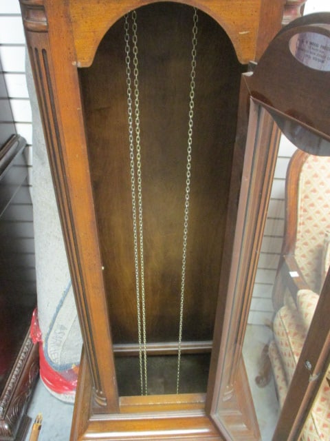 1970's Howard Miller Model 4898 Triple Chime Weight Driven Grandfather Clock - 7