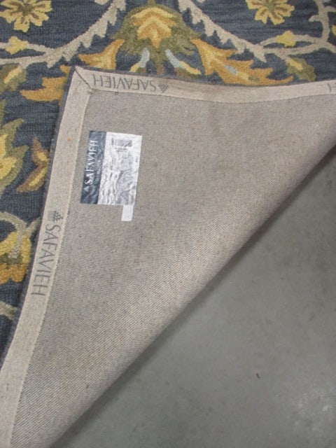 Safavieh "Blossom" Navy Multi Color Wool/Cotton Blend Area Rug - 4