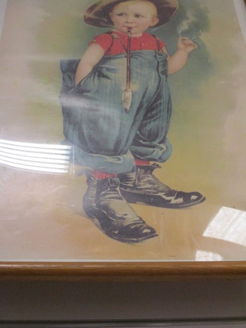 Framed Mothers Oats "The Naughty Boy" Advertisement Print - 3