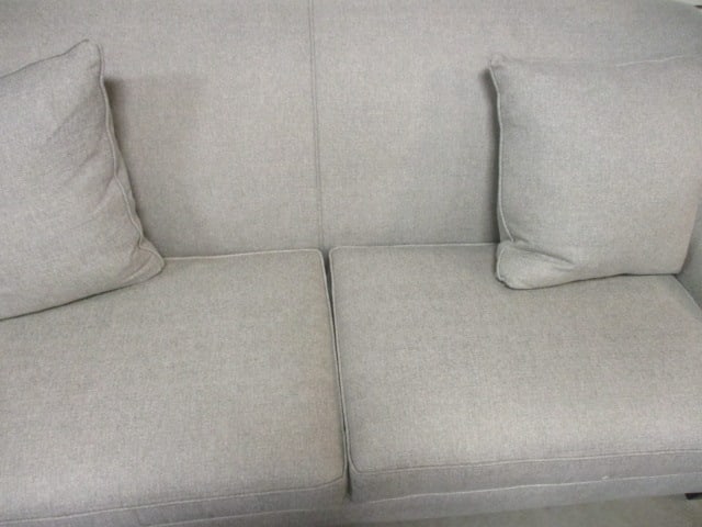CR Laine Like New Sofa with Matching Throw Pillows - 2