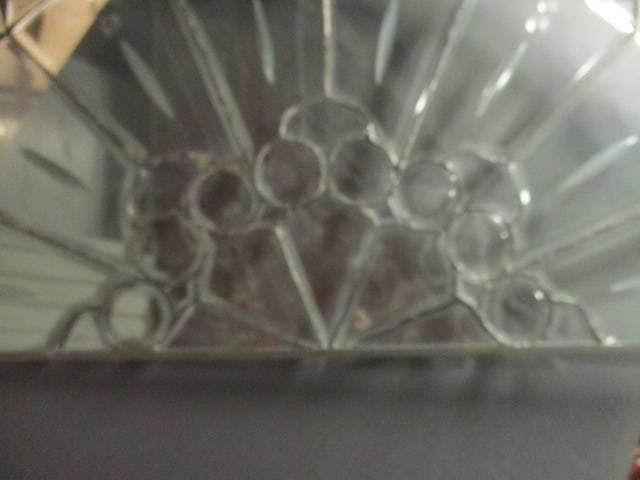 Leaded Glass Transom Architectural Panel - 5
