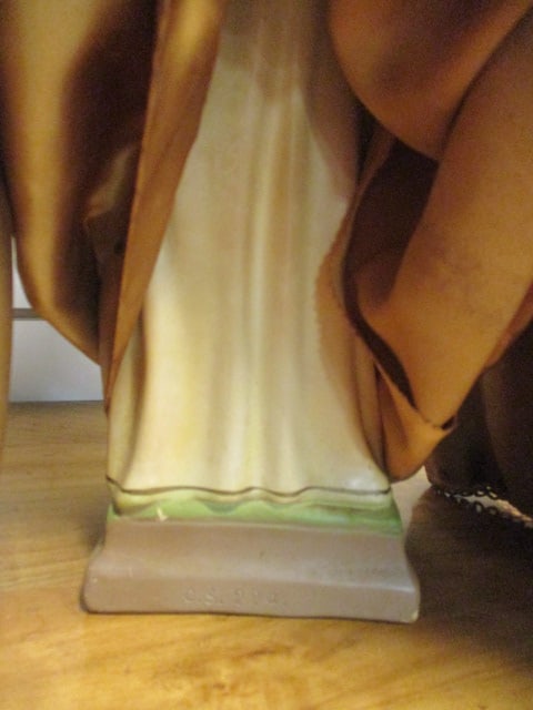 Vintage Devotional Religious Figure Giving Blessings in Ceremonial Dress - 10